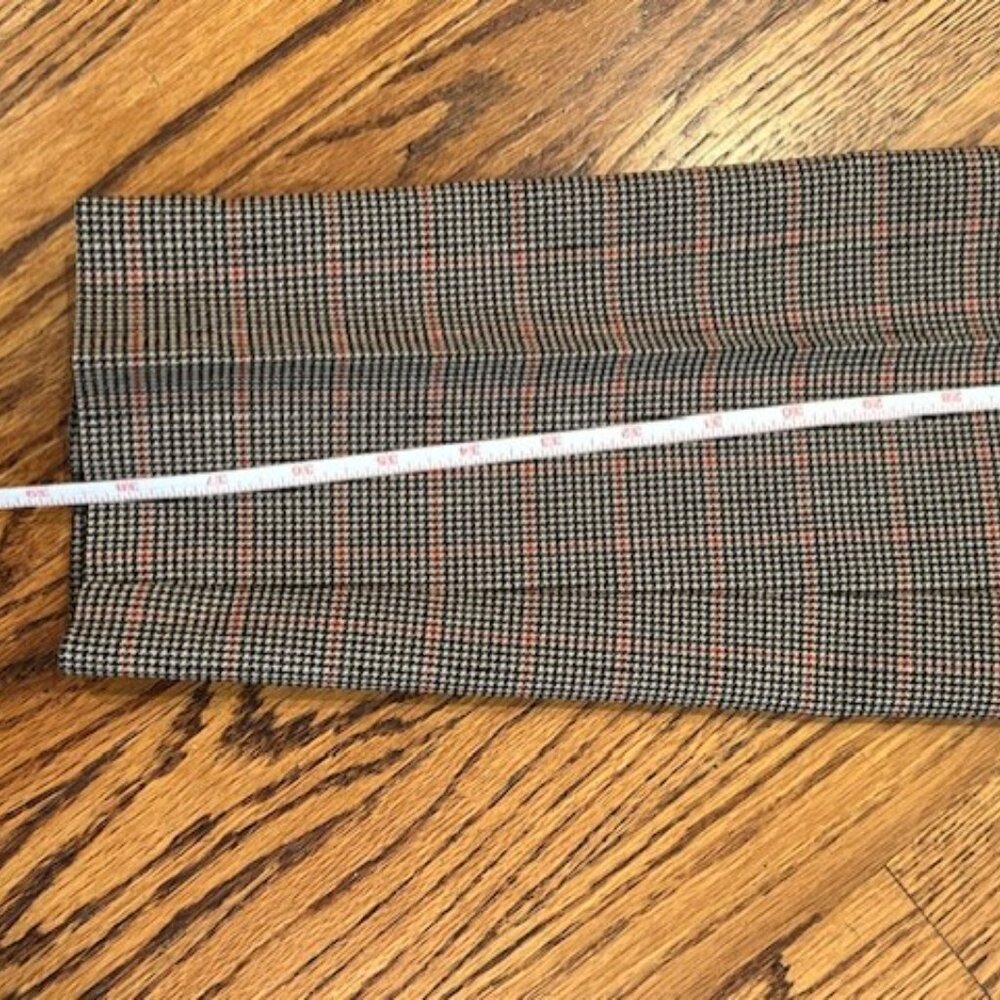 Anne Klein Brown Plaid Trousers - Picture 10 of 12